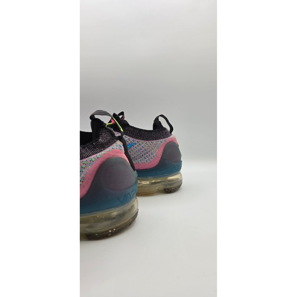 Nike Air VaporMax 2021 Women's Shoes 10 Pink Blast Photo Blue Flyknit DX3369-600 - Picture 10 of 12